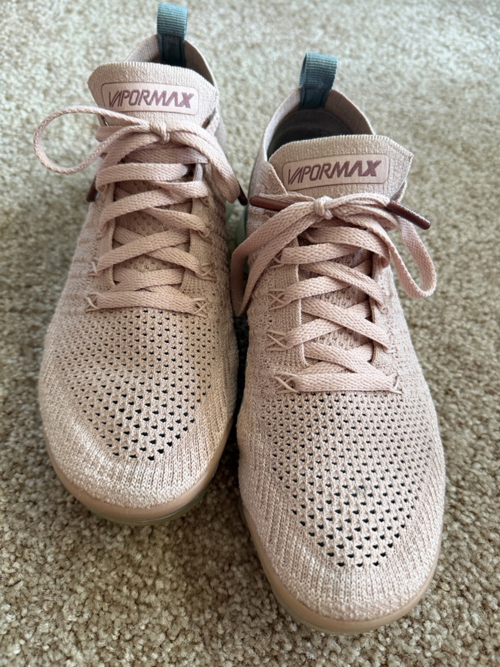 Nike VaporMax Knit Sneaker in Blush